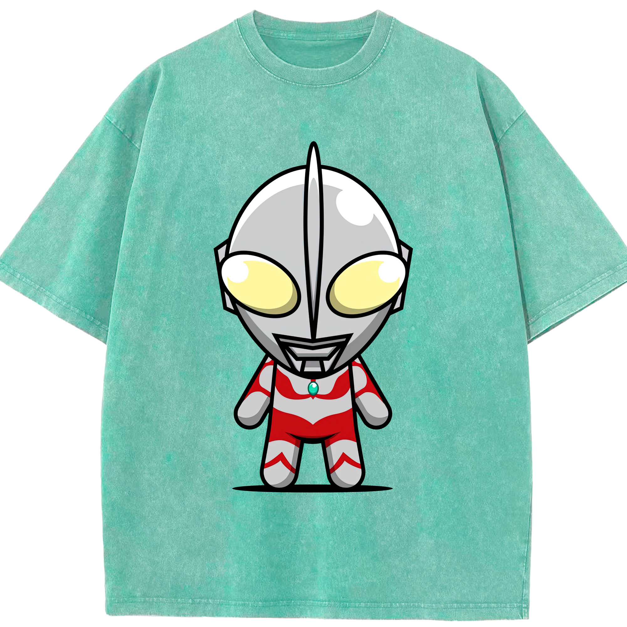 （画像用） ウルトラマン Ultraman 綿100% ヴィンテージ風 半袖Tシャツ（フロントプリント）